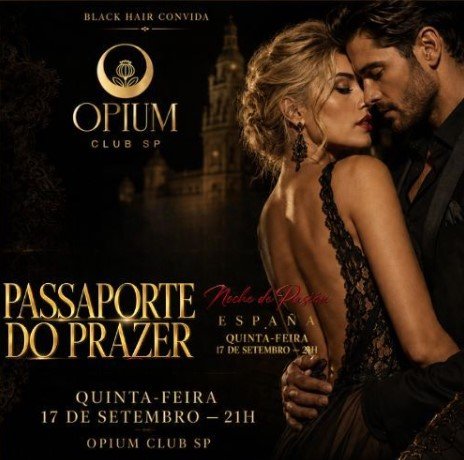 Flyer de OPIUM CLUB – Passaporte do Prazer