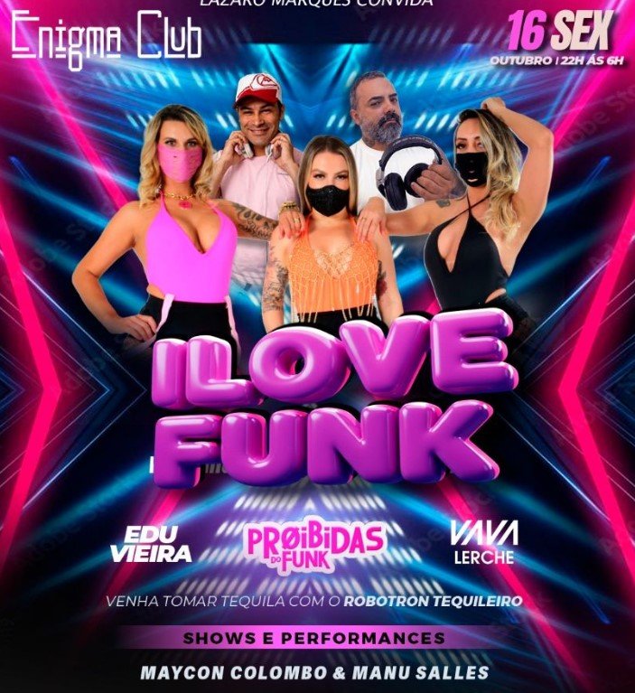 Flyer de ENIGMA CLUB – Sexta Feira
